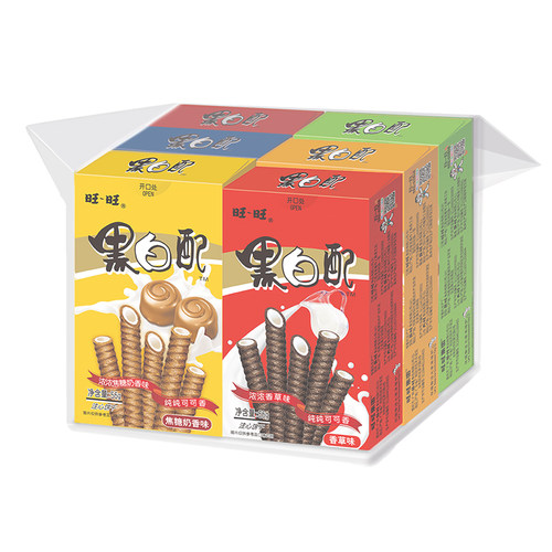 旺旺黑白配夹心饼干下单立减
