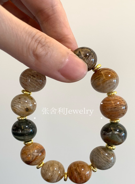 张舍利Jewelry.【幻影千叠】原创千层幽灵手串（109477）全新