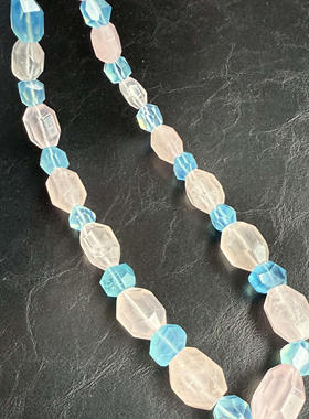 张舍利Jewelry.【苏美尔星图】原创水晶项链46cm（108916）全新