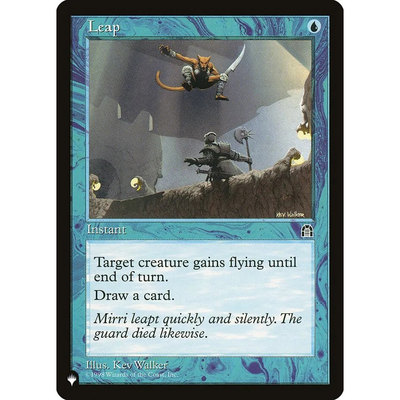 【北境卡牌】万智牌 跃进 Leap LIST 英文平卡 铁