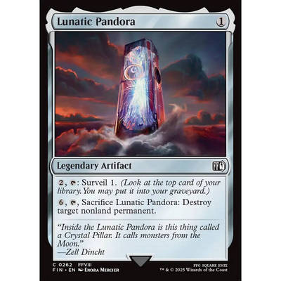 【北境卡牌】万智牌 疯狂的潘多拉 Lunatic Pandora FIN英文平/闪