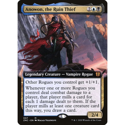 万智牌 遗迹窃贼亚诺文 Anowon, the Ruin Thief ZNC 英文平/闪卡