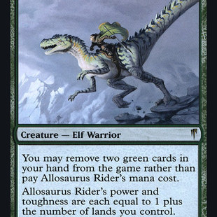 【北境卡牌】万智牌 异特龙骑兵 Allosaurus Rider MB1 英文平闪