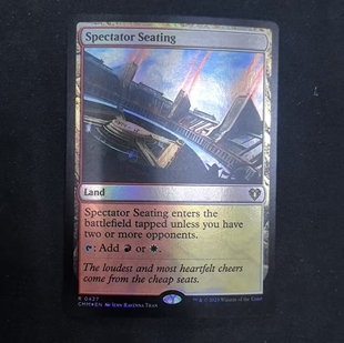 万智牌 CMM 观众座席 Spectator Seating 英文美印平闪 金