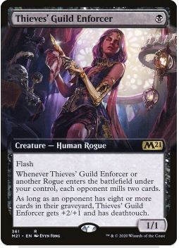 万智牌盗贼公会执法者英文扩画平