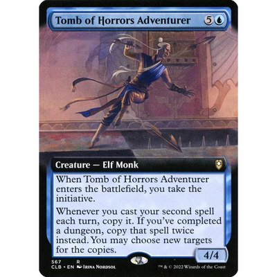 万智牌 恐惧之墓冒险家 Tomb of Horrors Adventurer CLB英文扩画