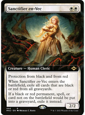 万智牌 维克族祝圣僧 Sanctifier en-Vec MH2 英文扩画平/闪卡 金