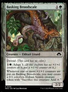 万智牌 摩登新篇3 MH3 沐日孳巢蜥 Basking Broodscale 中英文平