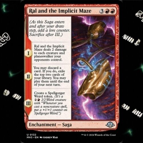 万智牌MH3拉尔与隐匿迷宫英文平