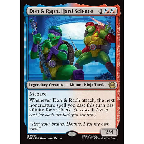 实践科学的多尼与拉夫 Don & Raph, Hard Science TMT 英文平/闪