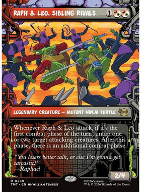 相互争胜的拉夫与里奥 Raph & Leo, Sibling Rivals TMT 英异画平