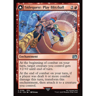 万智牌支线任务：水斗球赛Sidequest: Play Blitzball FIN英平/闪