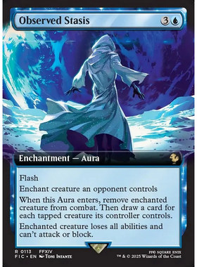 【北境卡牌】万智牌 停滞之光 Observed Stasis FIC英文扩画平/闪