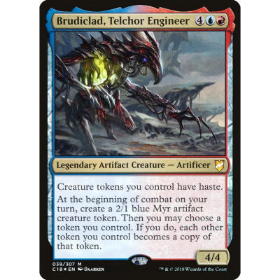 【北境卡牌】万智牌 钛可工程师布迪凯 Brudiclad C18 英文平闪