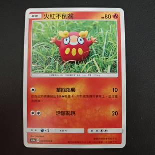 【北境卡牌】PTCG正版宝可梦 繁中三弹 As5b 火红不倒翁 C 020