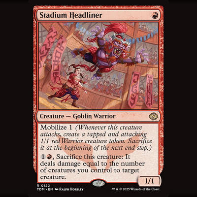 万智牌赛场头牌TDM英文平卡金