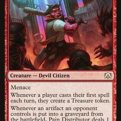 万智牌播痛打手MOC英文平卡金