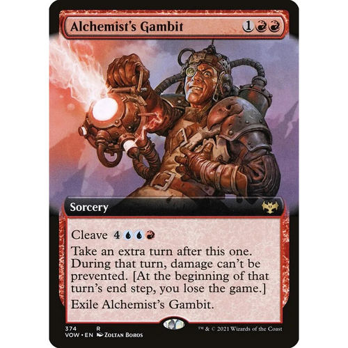 万智牌 炼金术士的计策 Alchemist's Gambit VOW 英文扩画平/闪卡