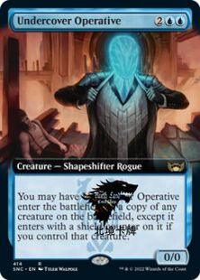卧底特务 Undercover Operative 中 万智牌 SNC 英文 北境卡牌