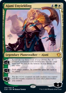 【北境卡牌】万智牌指挥官2020 C20 Ajani Unyielding 刚毅阿耶尼