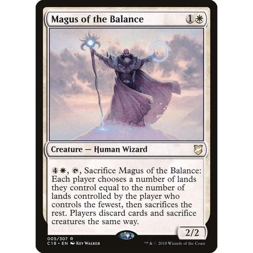 【北境卡牌】万智牌 均势贤者 Magus of the Balance C18 英文平