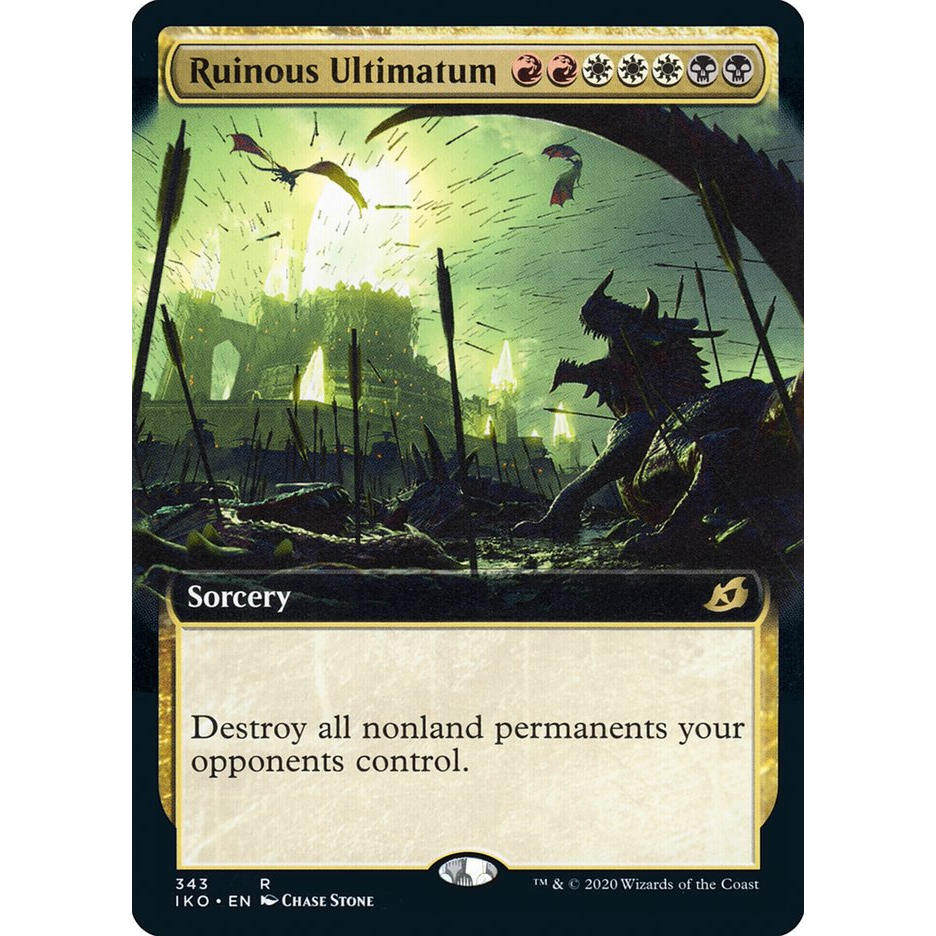 【北境卡牌】万智牌 毁坏通牒 Ruinous Ultimatum IKO 英/日扩画
