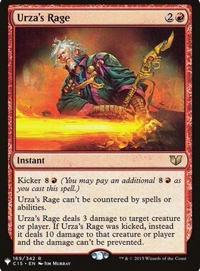 【北境卡牌】万智牌 克撒之怒 Urza's Rage MB1 英文平卡 金