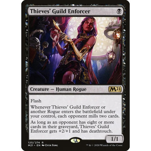 万智牌 盗贼公会执法者Thieves' Guild Enforcer M21 英文平卡 金
