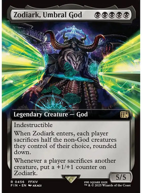 万智牌 暗之神佐迪亚克 Zodiark, Umbral God FIN英文扩画平/闪卡