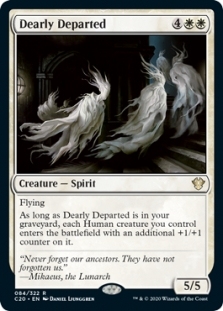 【北境卡牌】万智牌 挚爱逝者 Dearly Departed C20 英文平卡 金
