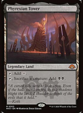 万智牌 MH3 非瑞克西亚高塔 Phyrexian Tower 中/英文 平/闪卡