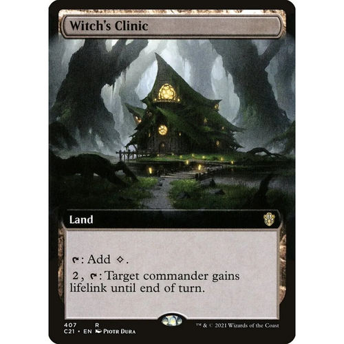 【北境卡牌】万智牌 巫师诊所 Witch's Clinic C21 英文扩画平卡