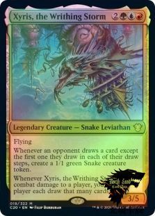 万智牌 指挥官 C20 Xyris, the Writhing Storm 纠拧风暴灾里斯