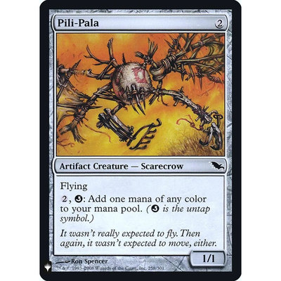 【北境卡牌】万智牌 劈哩啪拉 Pili-Pala List 英文平卡 铁