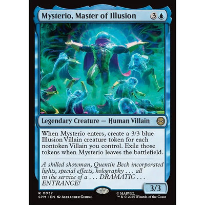 虚影专家神秘客 Mysterio, Master of Illusion SPM 英文平/闪卡