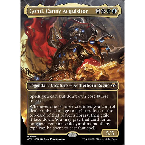 万智牌 精明占徒贡提 Gonti, Canny Acquisitor OTC 中/英 平/闪