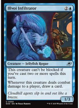 【北境卡牌】万智牌 依沃伊渗透者 Illvoi Infiltrator EOE 英文