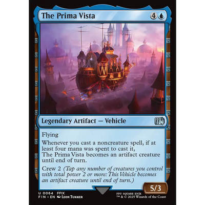 【北境卡牌】万智牌 剧场艇初见号 The Prima Vista FIN英文平/闪