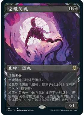 万智牌 空境阴魂 Skyclave Shade ZNR 中/英文异画平/闪卡 金