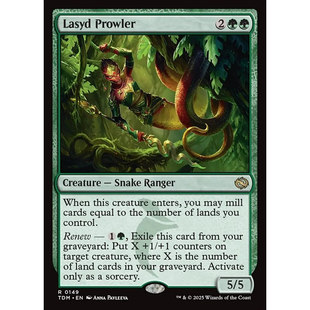 【北境卡牌】万智牌 莱希游掠者 Lasyd Prowler TDM 英文平/闪卡