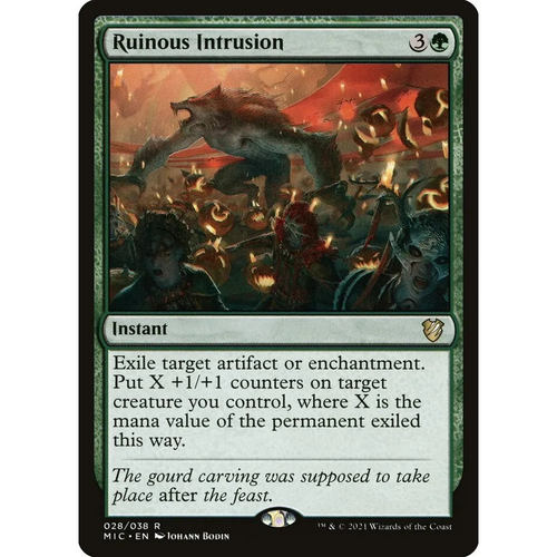 【北境卡牌】万智牌 毁灭侵袭 Ruinous Intrusion MIC 英文平卡