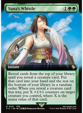 【北境卡牌】万智牌 尤娜的指哨 Yuna's Whistle FIC 英文扩平/闪