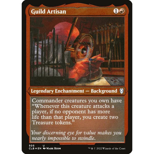【北境卡牌】万智牌 公会工匠 Guild Artisan CLB 中/英文蚀刻闪
