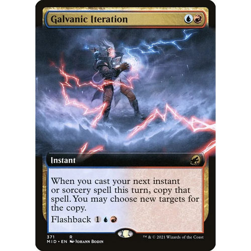 万智牌 电流迭变 Galvanic Iteration MID 英文扩画平/闪卡 金