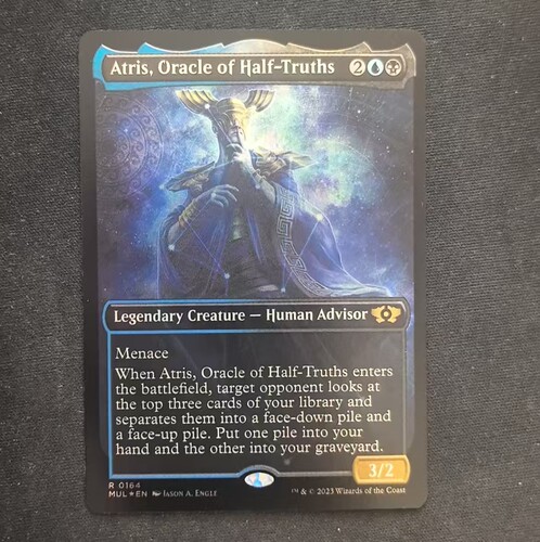 万智牌 虚实先知阿提理斯 Atris, Oracle of Half-Truths MUL金圆
