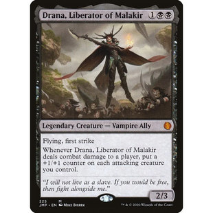 万智牌 马拉奇解放者哲娜 Drana,Liberator of Malakir JMP英文平