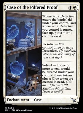 万智牌 证据遭窃案 Case of the Pilfered Proof 简中/英文平 MKM