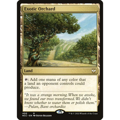 【北境卡牌】万智牌 异国果园 Exotic Orchard NCC 英文平卡 金