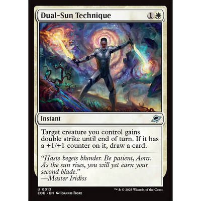 【北境卡牌】万智牌 连辉战技 Dual-Sun Technique EOE 英文 银