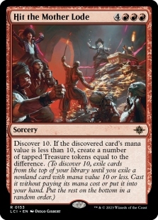 万智牌 寻得母脉 Hit the Mother Lode LCI 中/英文 平/闪卡 金